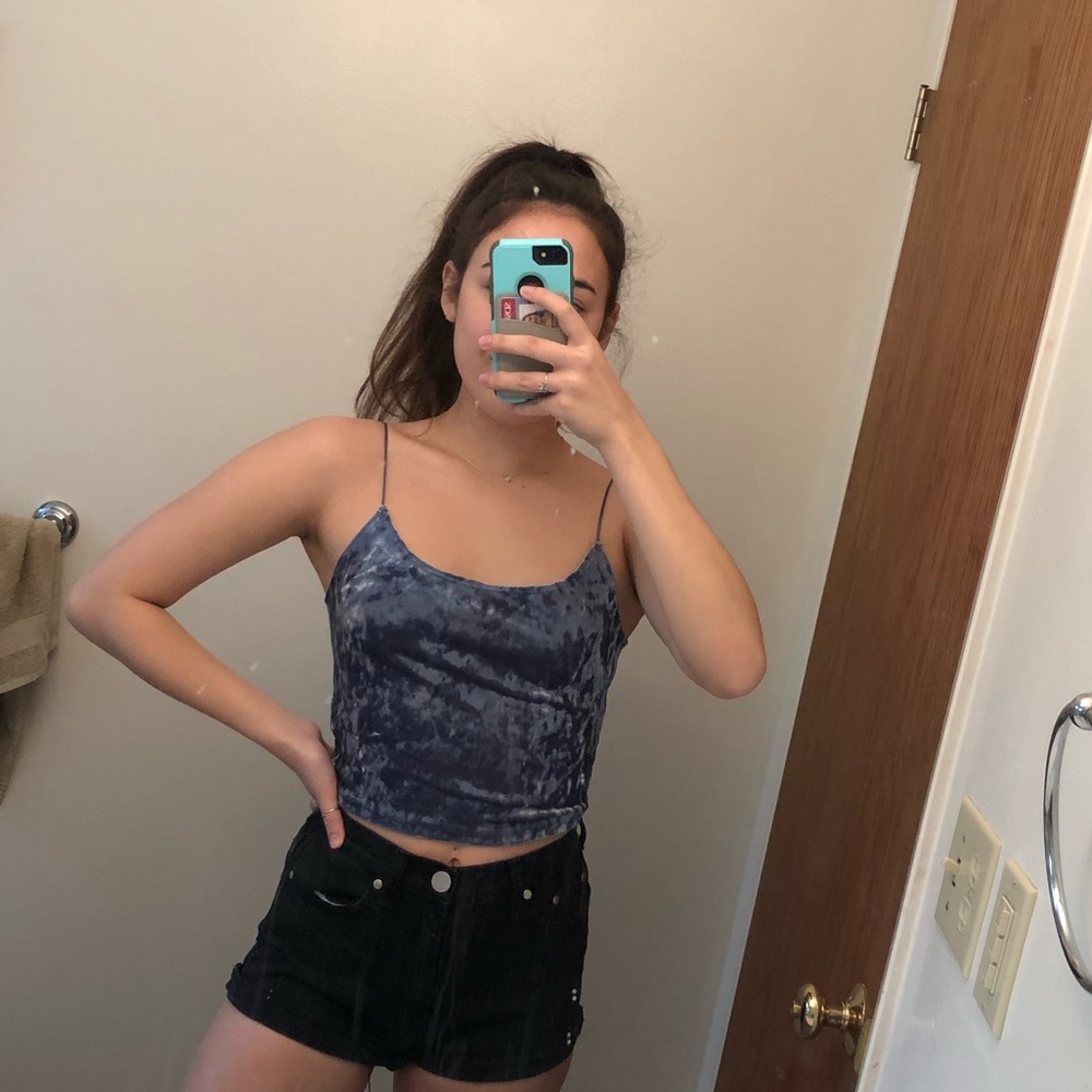 Forever 21 velvet tank